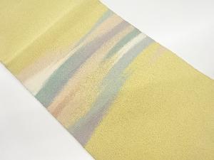 綴れ霞模様織出し名古屋帯